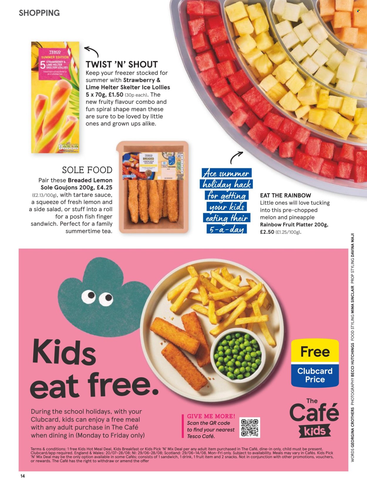 Tesco offer  - 1.7.2026 - 31.8.2026. Page 14. Page 14