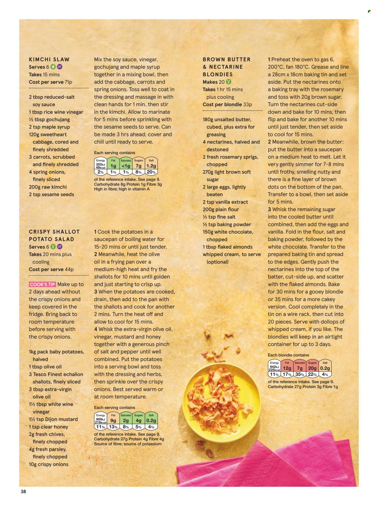 Tesco offer  - 1.7.2026 - 31.8.2026. Page 38. Page 38
