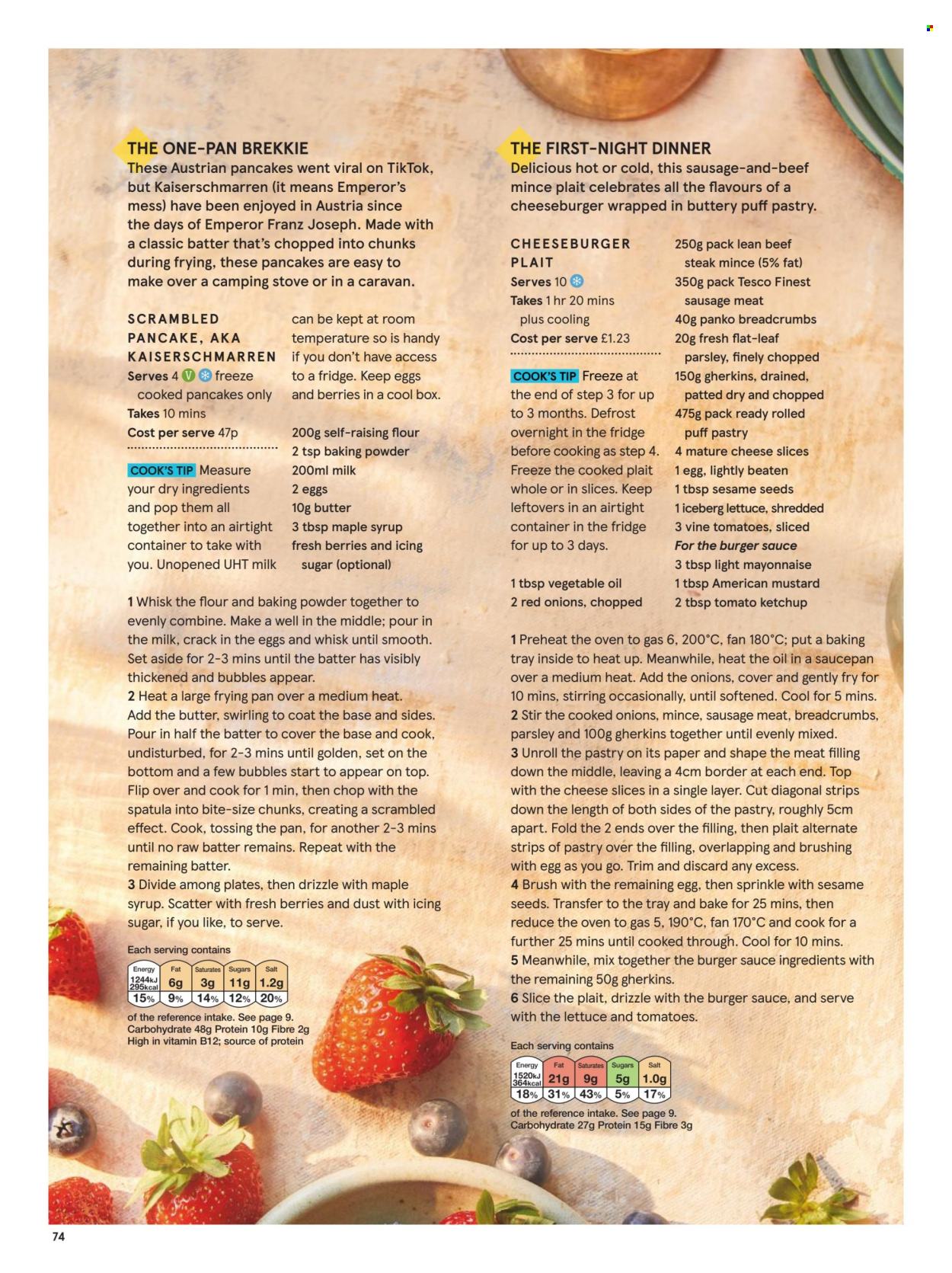 Tesco offer  - 1.7.2026 - 31.8.2026. Page 74. Page 74