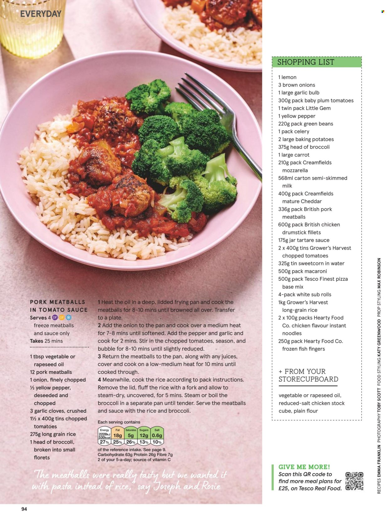 Tesco offer  - 1.7.2026 - 31.8.2026. Page 94. Page 94