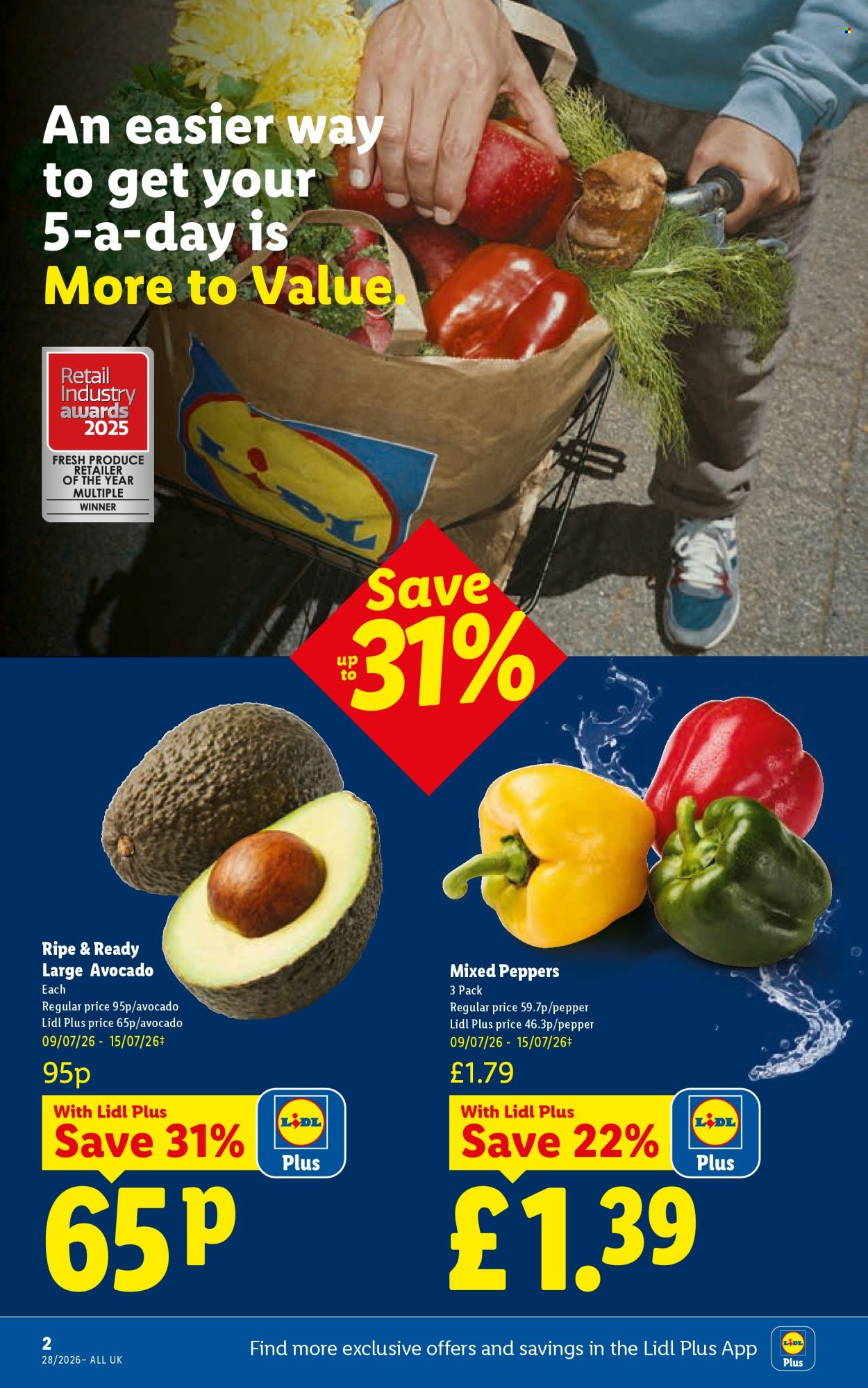 Lidl offer  - 9.7.2026 - 15.7.2026. Page 2. Page 2