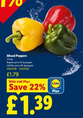 Mixed Peppers