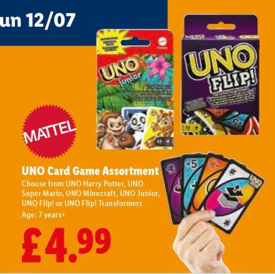 UNO Card Game Assortment