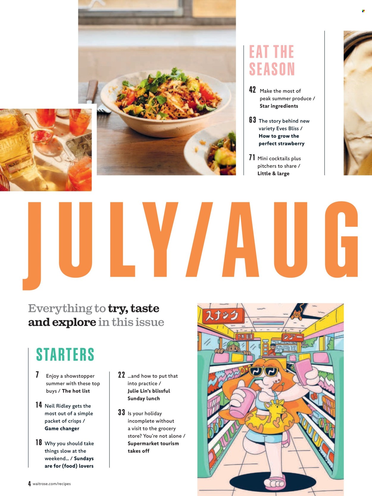 Waitrose offer  - 1.7.2026 - 31.8.2026. Page 4. Page 4
