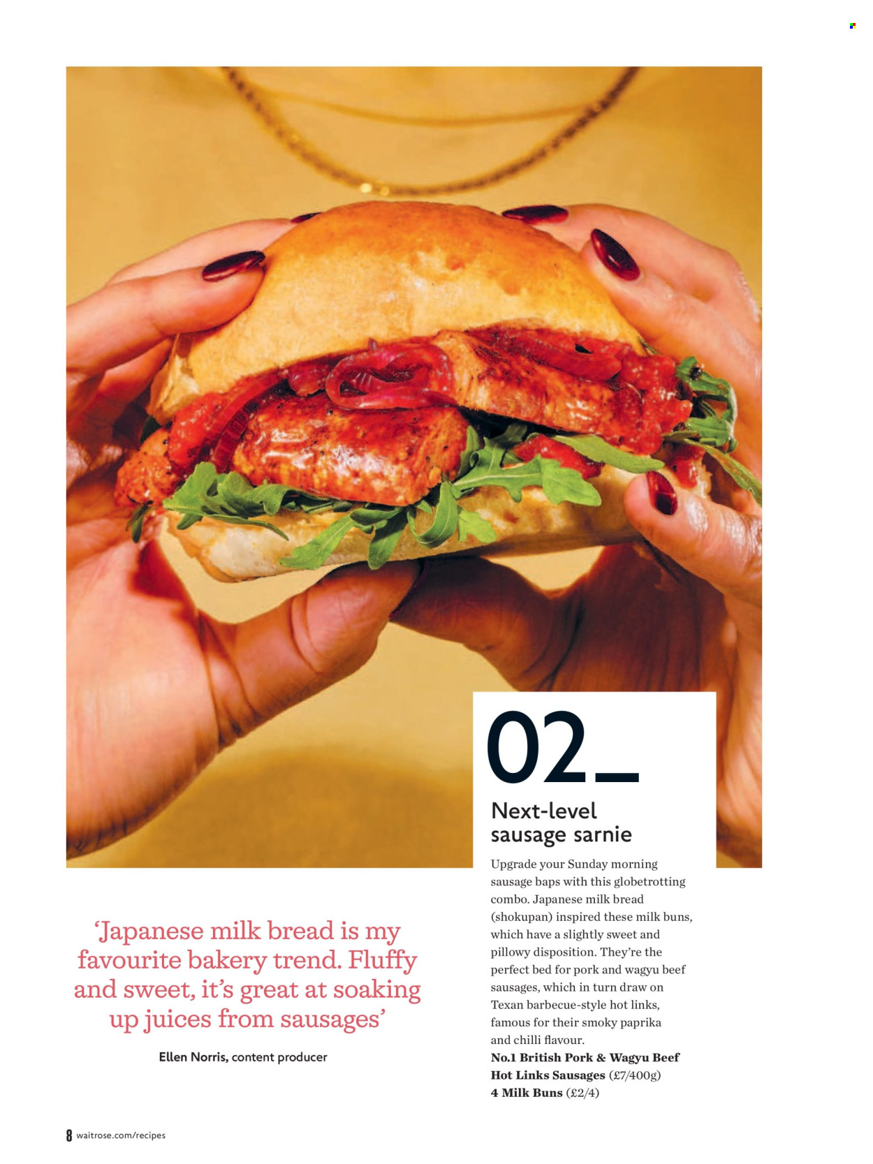 Waitrose offer  - 1.7.2026 - 31.8.2026. Page 8. Page 8