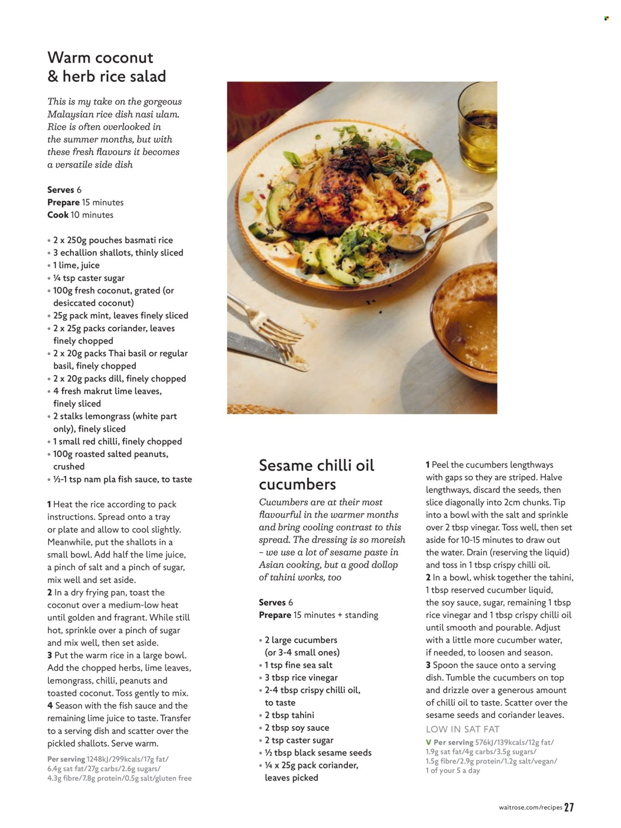 Waitrose offer  - 1.7.2026 - 31.8.2026. Page 27. Page 27