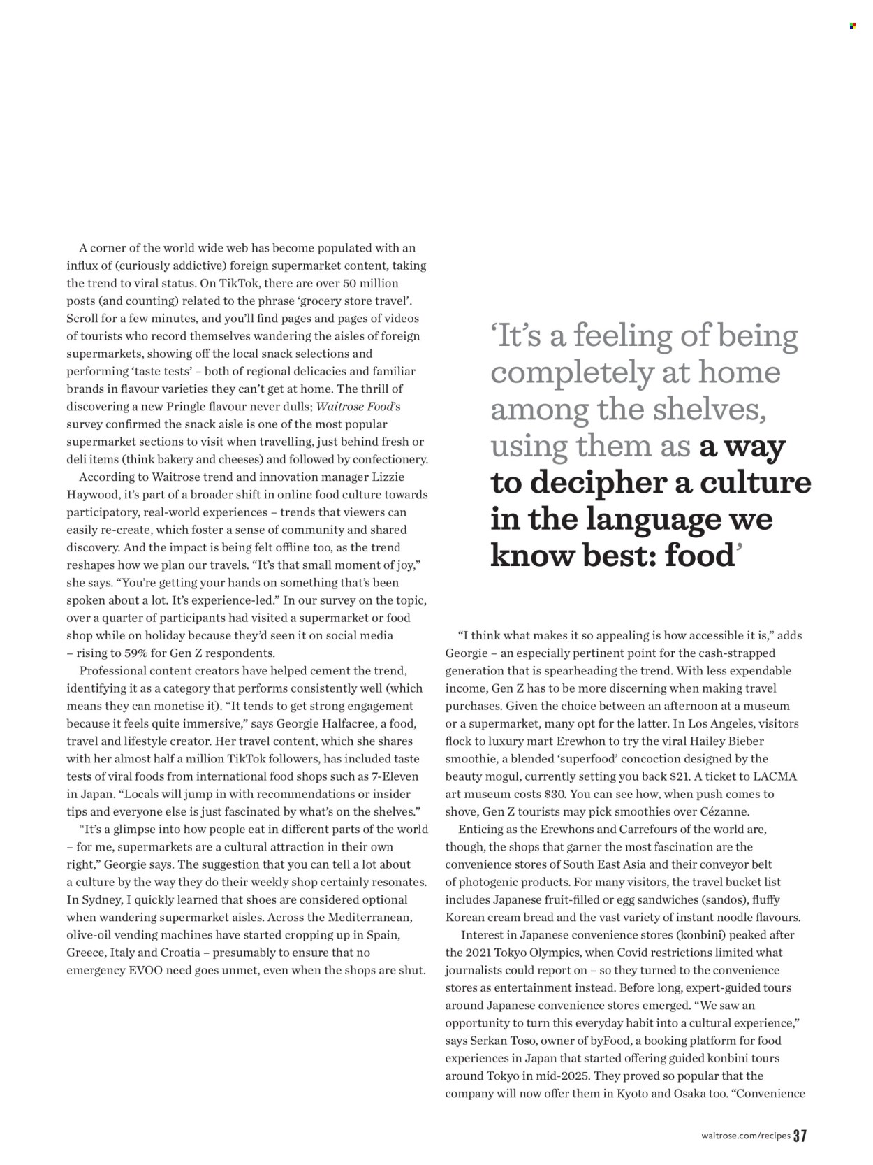 Waitrose offer  - 1.7.2026 - 31.8.2026. Page 37. Page 37