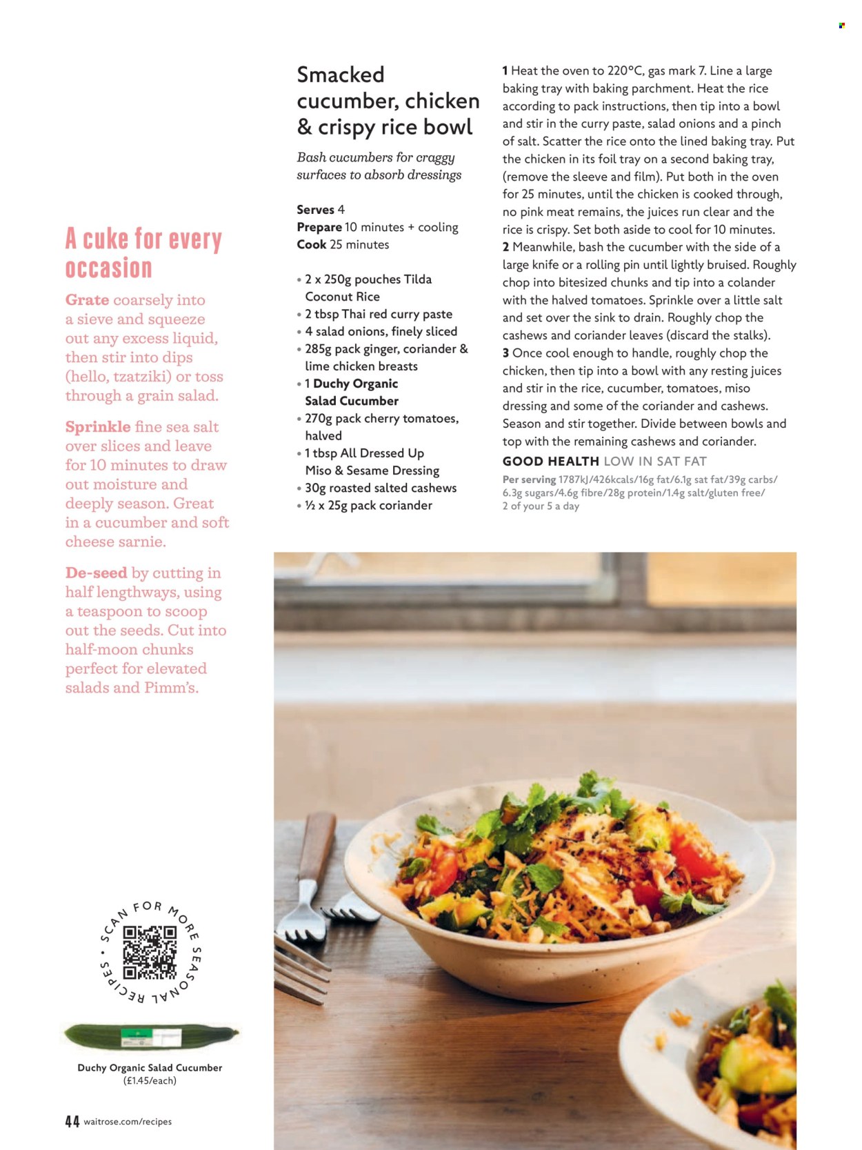 Waitrose offer  - 1.7.2026 - 31.8.2026. Page 44. Page 44