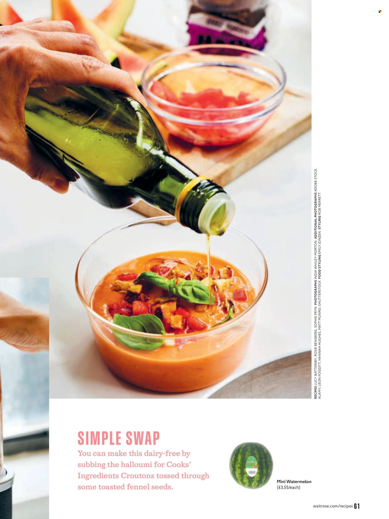 Waitrose offer  - 1.7.2026 - 31.8.2026. Page 61. Page 61