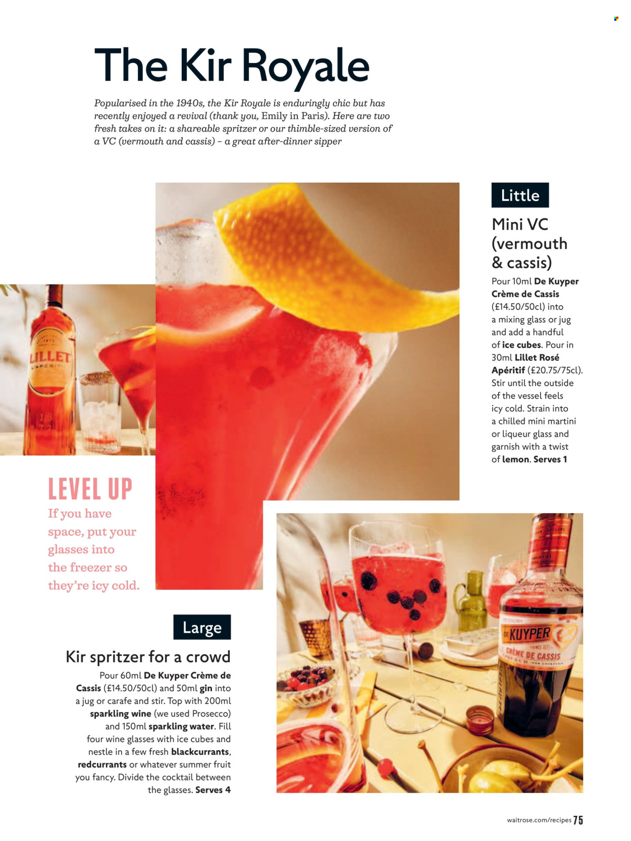 Waitrose offer  - 1.7.2026 - 31.8.2026. Page 75. Page 75