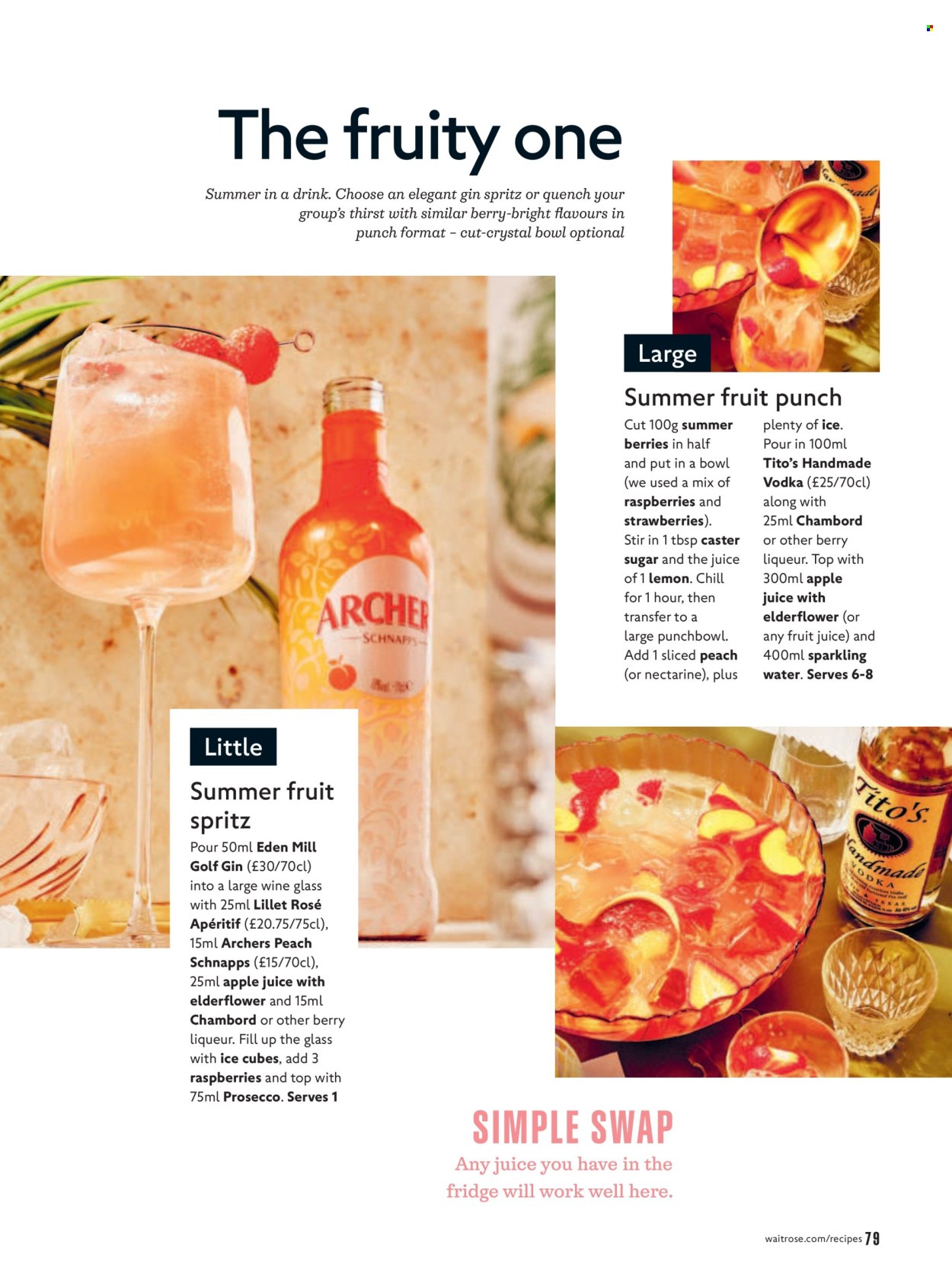 Waitrose offer  - 1.7.2026 - 31.8.2026. Page 79. Page 79