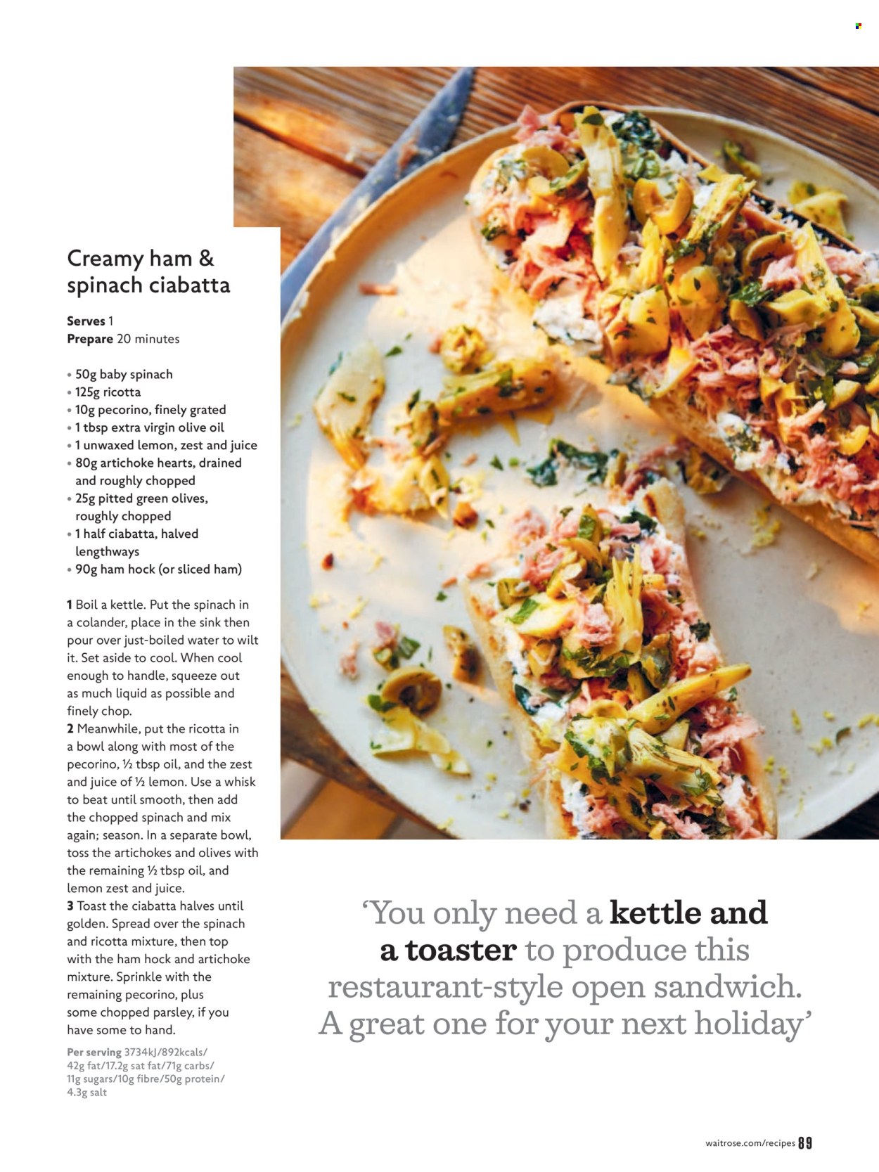 Waitrose offer  - 1.7.2026 - 31.8.2026. Page 89. Page 89