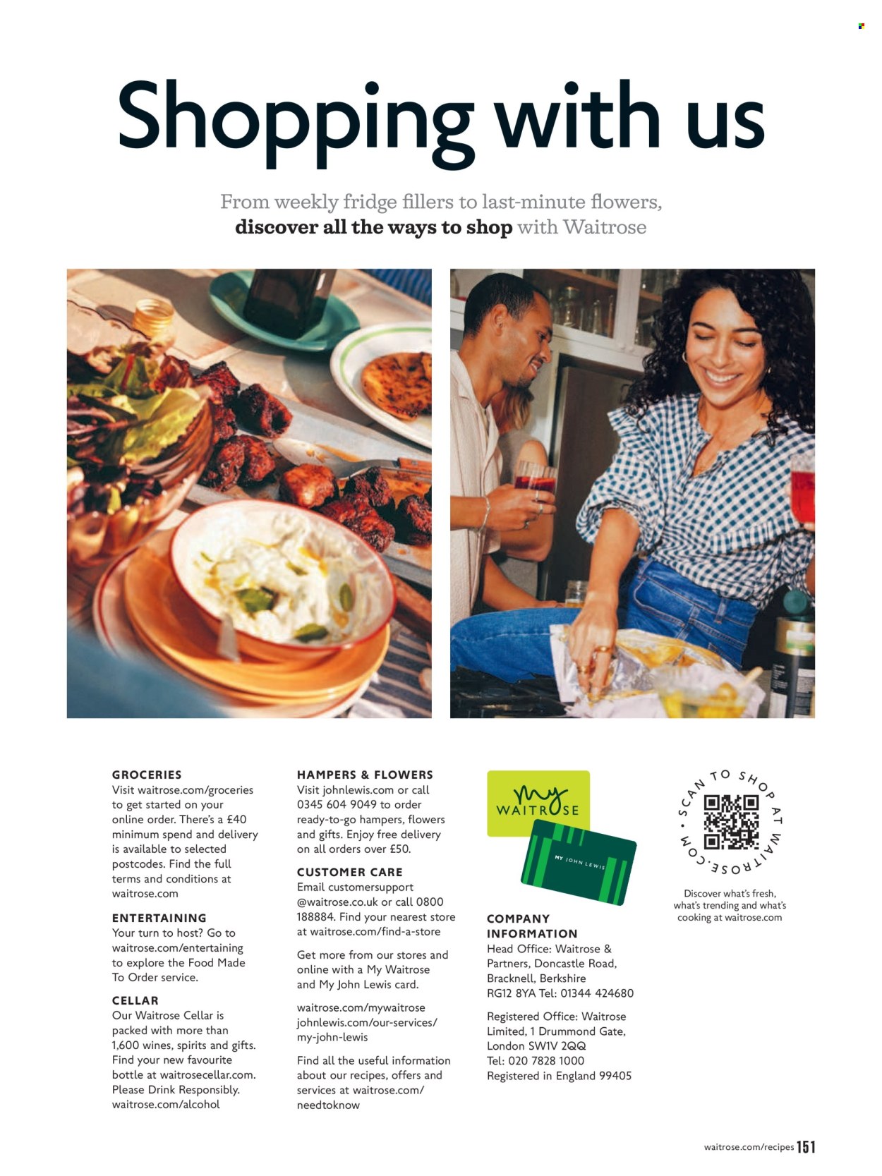 Waitrose offer  - 1.7.2026 - 31.8.2026. Page 151. Page 151