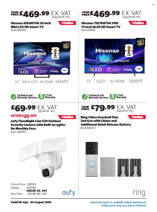 Costco offer  - 6.7.2026 - 2.8.2026. Page 2. Page 2