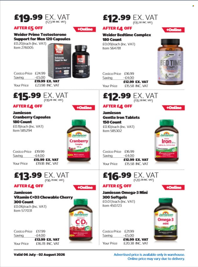 Costco offer  - 6.7.2026 - 2.8.2026. Page 16. Page 16