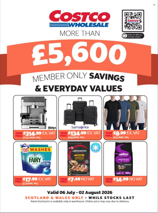 Costco offer  - 6.7.2026 - 2.8.2026. Page 1. Page 1
