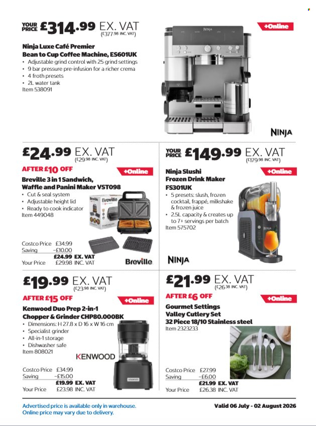 Costco offer  - 6.7.2026 - 2.8.2026. Page 3. Page 3