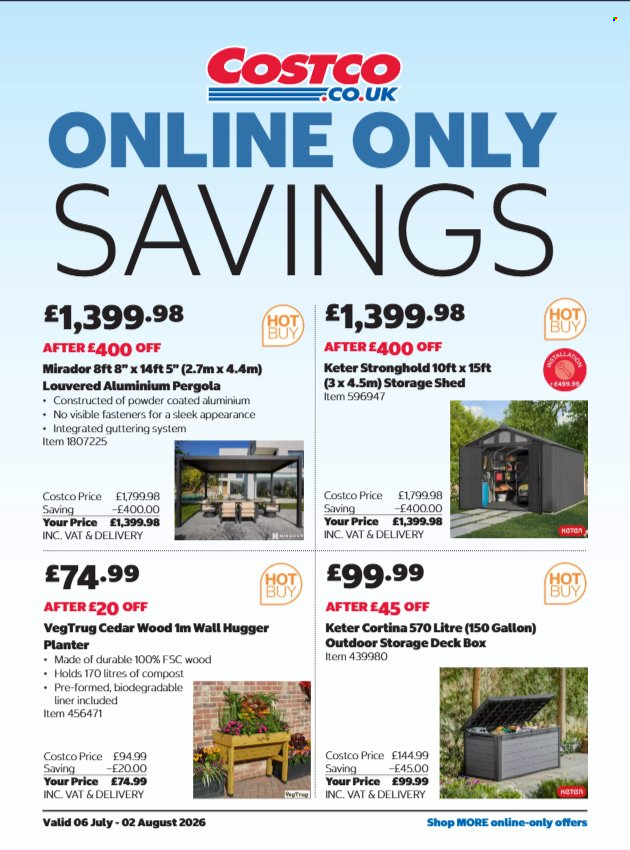 Costco offer  - 6.7.2026 - 2.8.2026. Page 24. Page 24