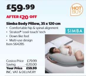 Simba Body Pillow, 35 x 120 cm