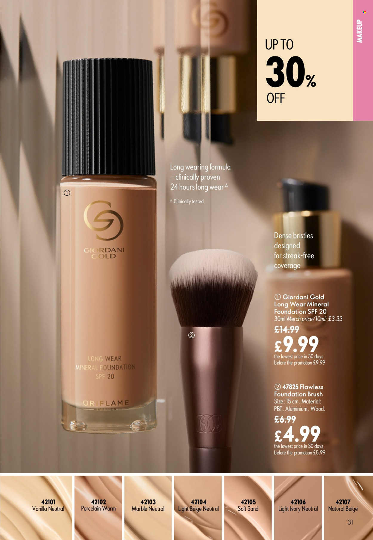 Oriflame offer  - 8.7.2026 - 28.7.2026. Page 31. Page 31
