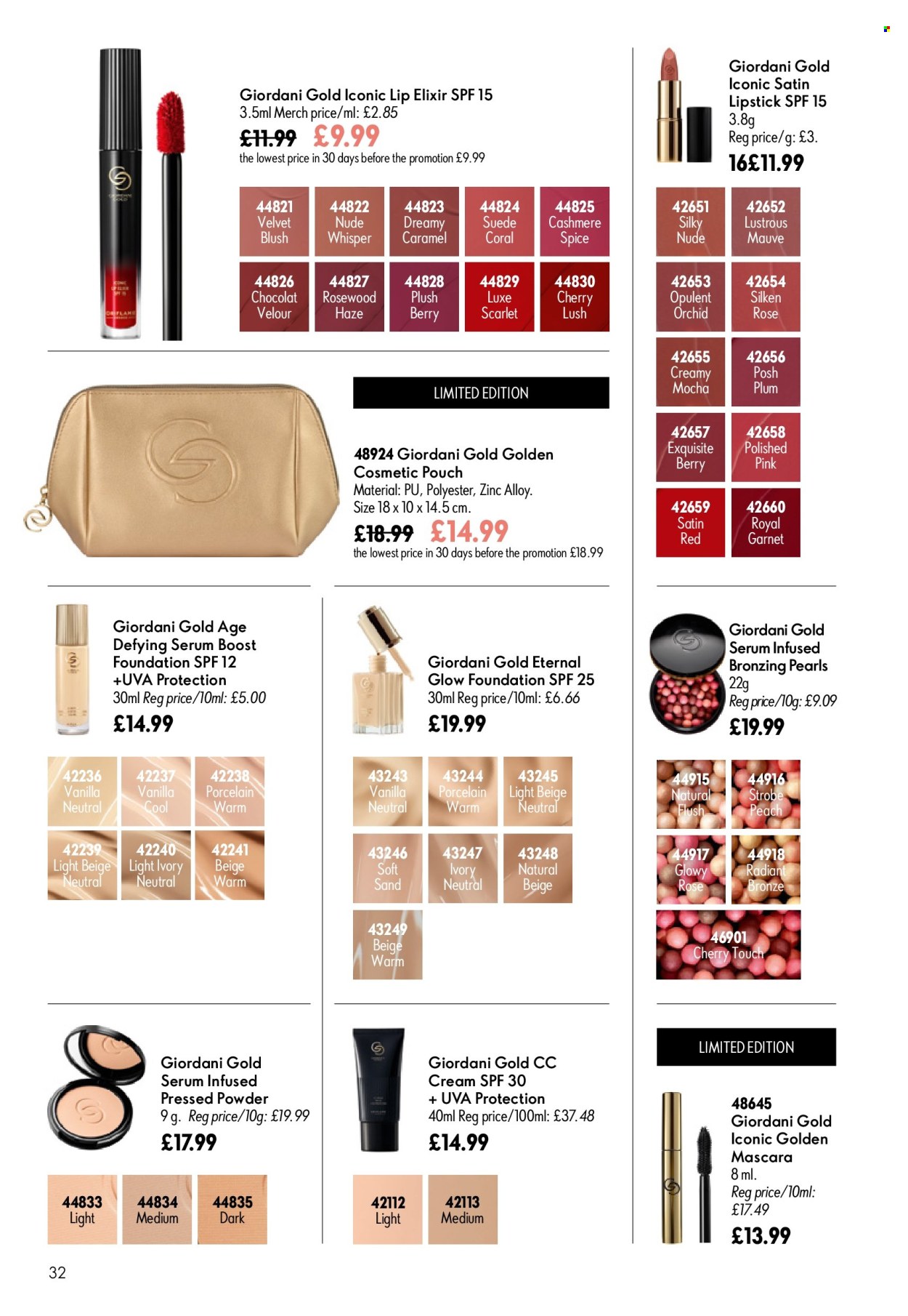Oriflame offer  - 8.7.2026 - 28.7.2026. Page 32. Page 32