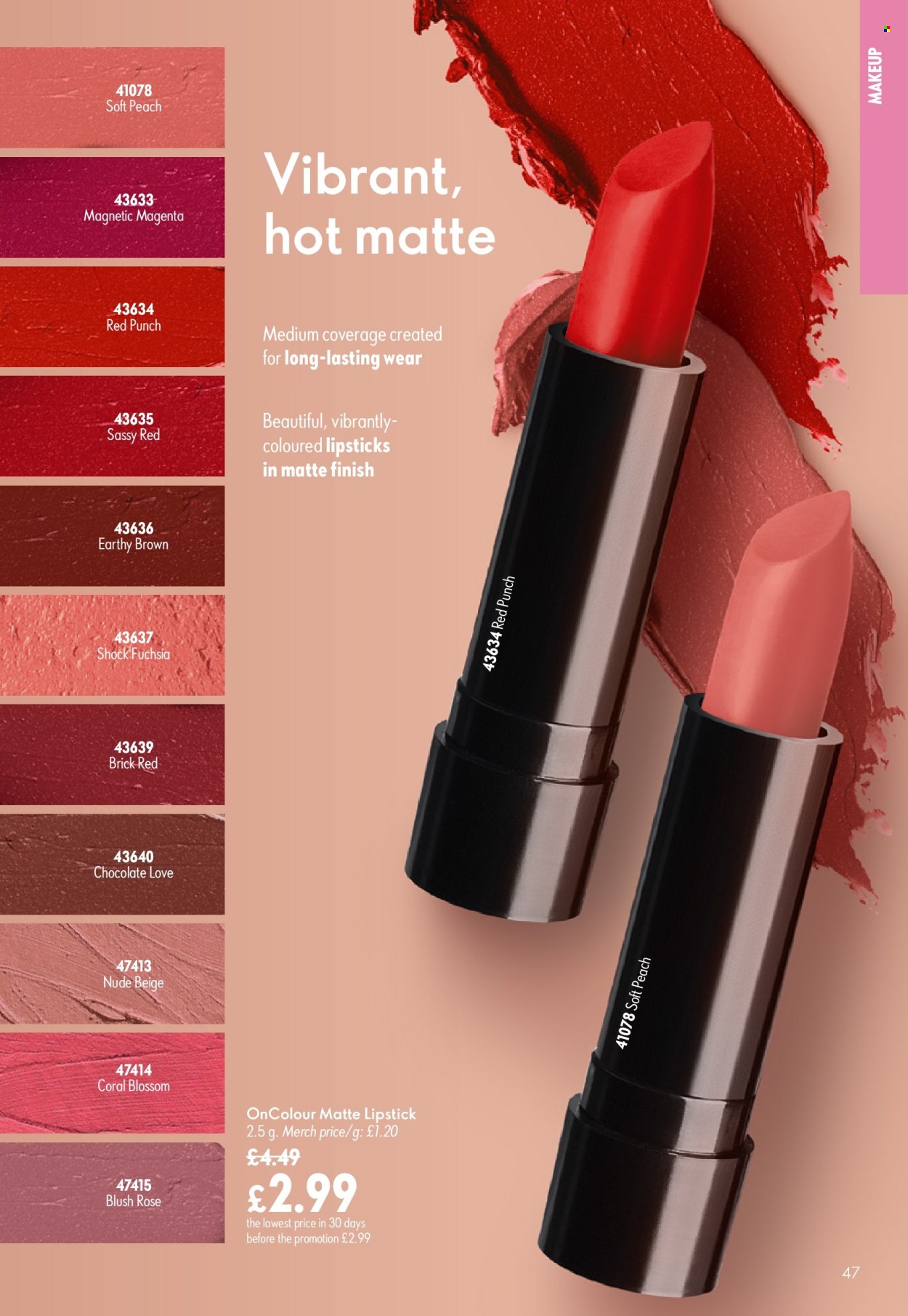 Oriflame offer  - 8.7.2026 - 28.7.2026. Page 47. Page 47