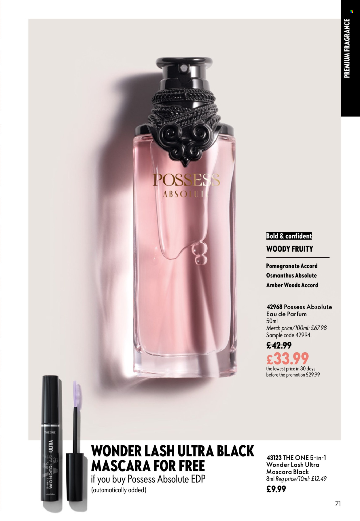 Oriflame offer  - 8.7.2026 - 28.7.2026. Page 71. Page 71