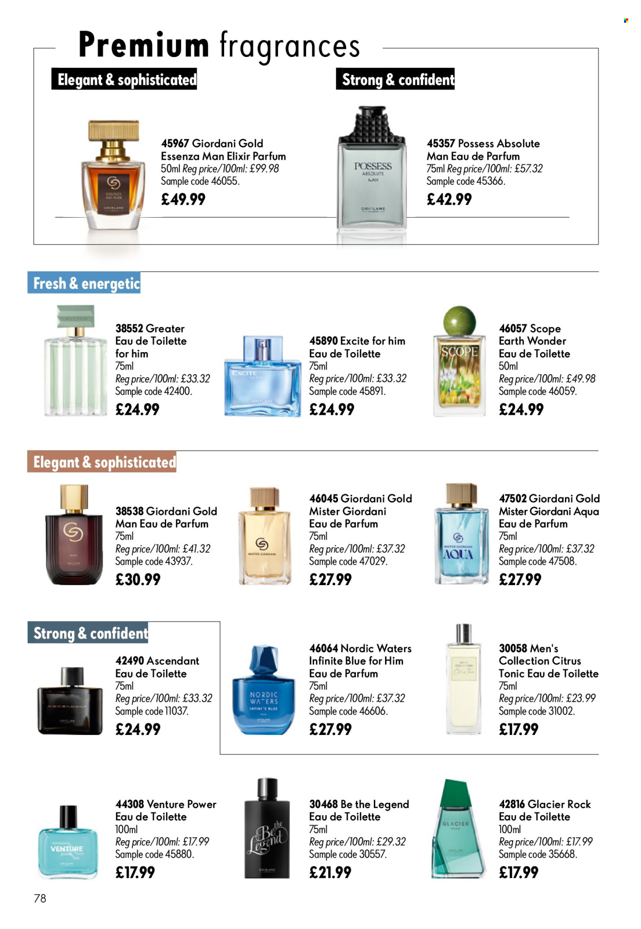Oriflame offer  - 8.7.2026 - 28.7.2026. Page 78. Page 78