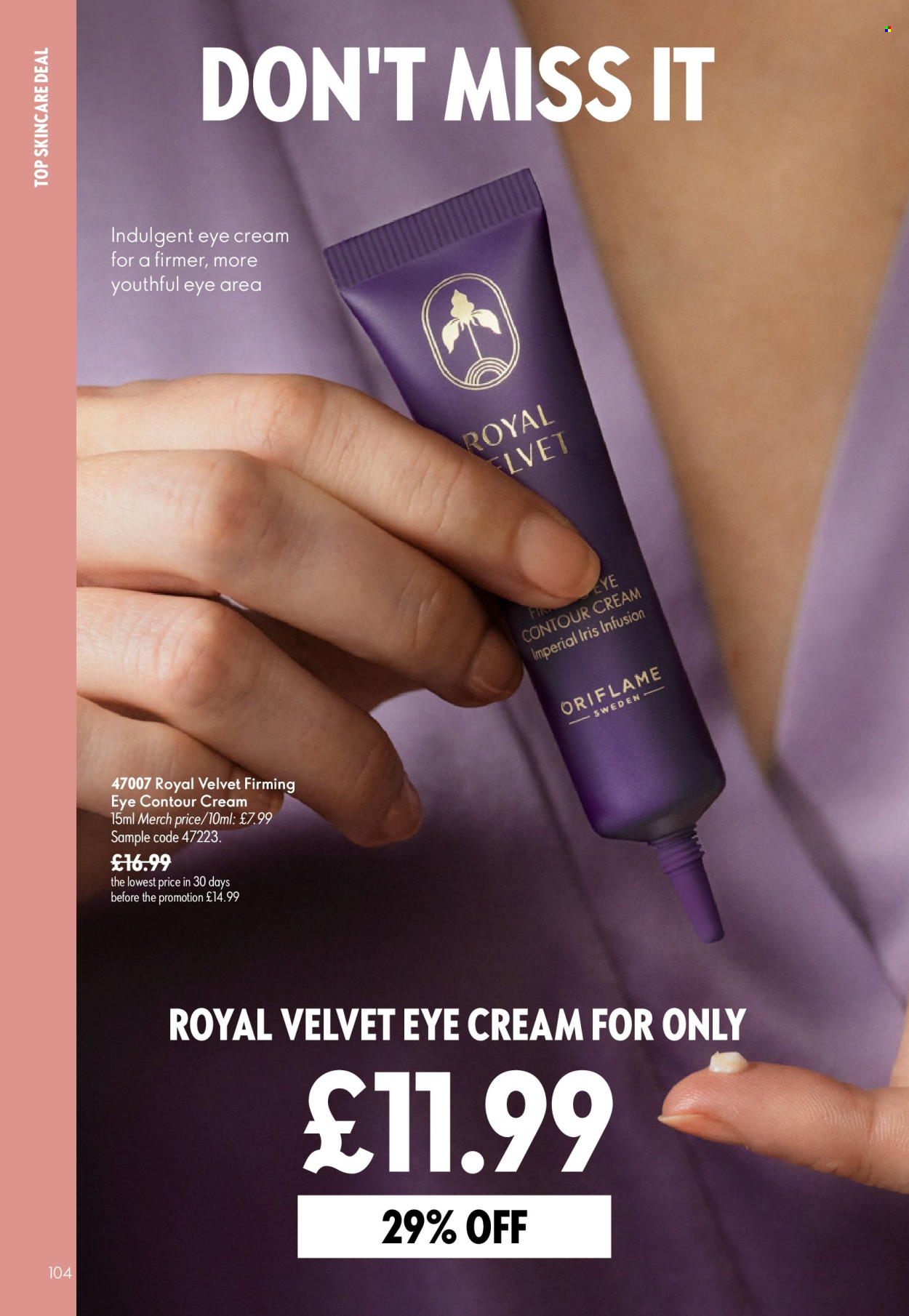 Oriflame offer  - 8.7.2026 - 28.7.2026. Page 104. Page 104