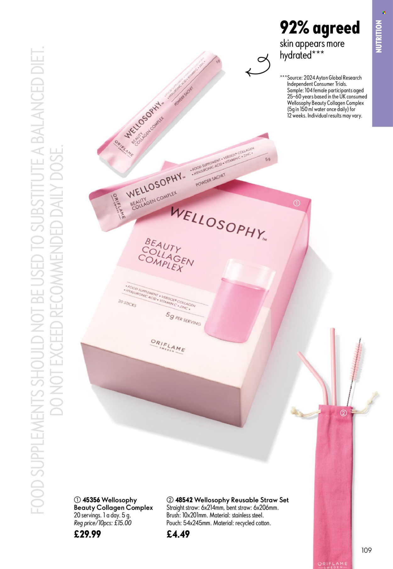 Oriflame offer  - 8.7.2026 - 28.7.2026. Page 109. Page 109