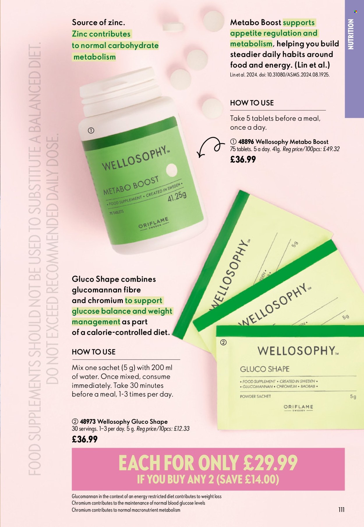 Oriflame offer  - 8.7.2026 - 28.7.2026. Page 111. Page 111