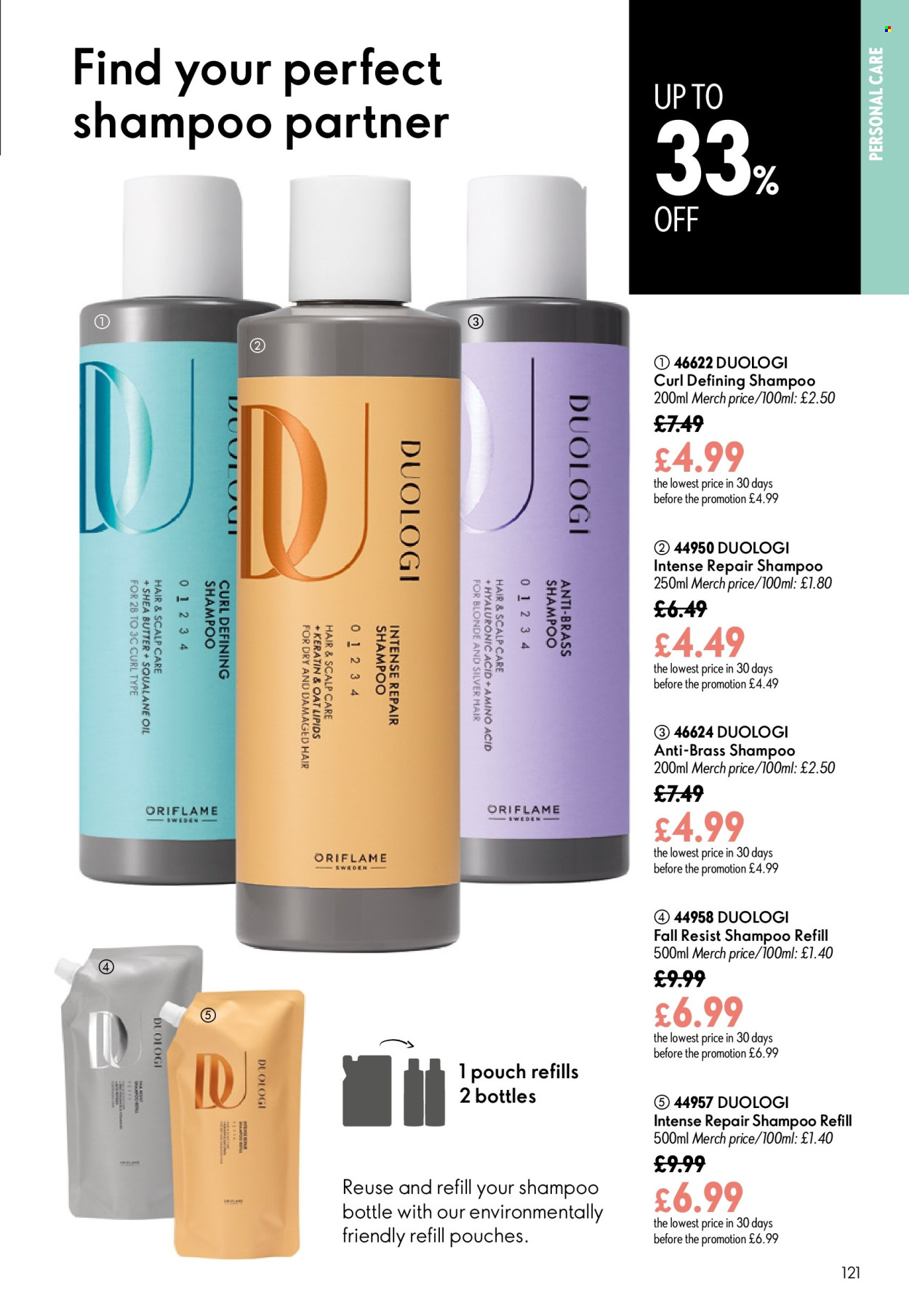 Oriflame offer  - 8.7.2026 - 28.7.2026. Page 121. Page 121