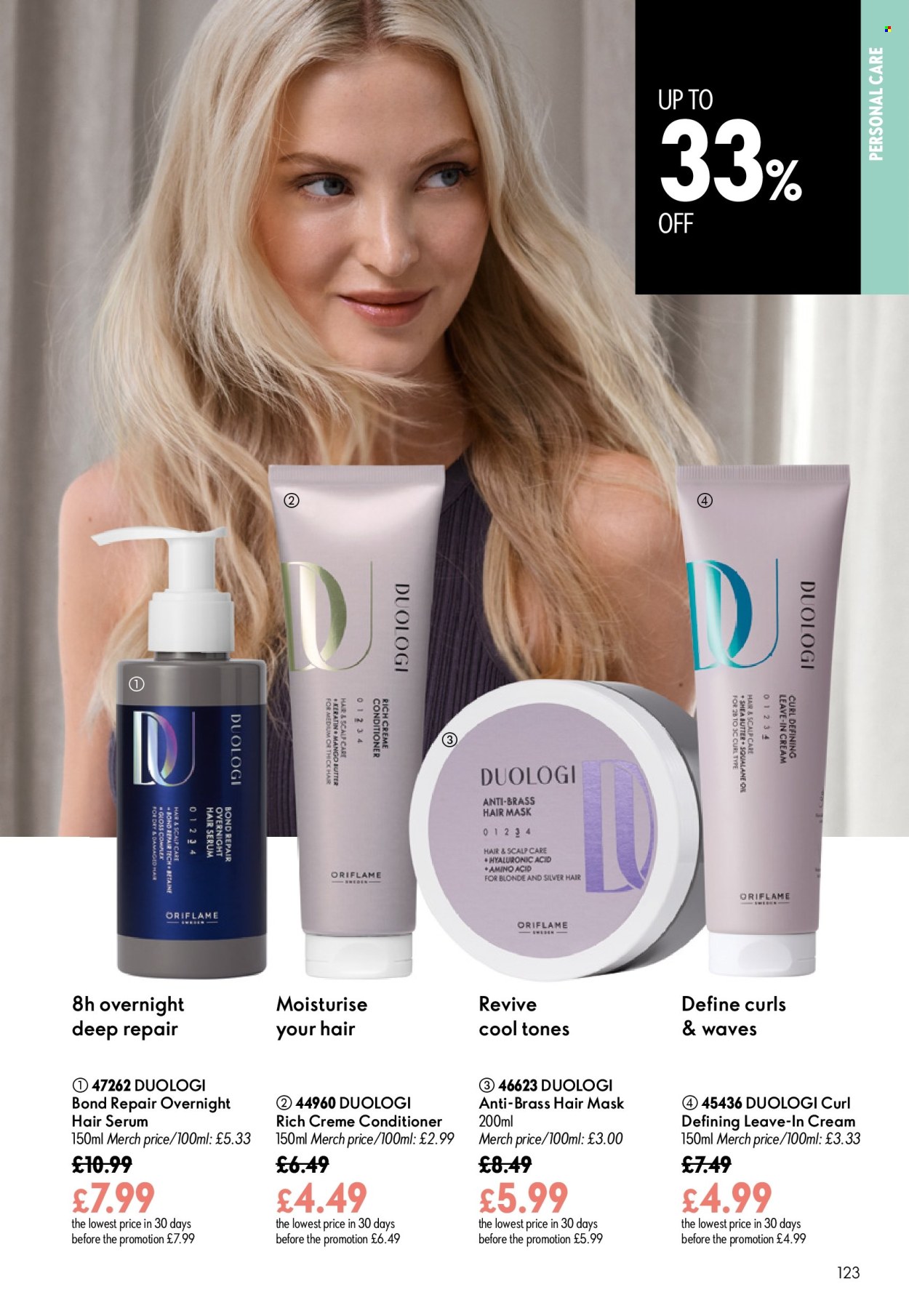 Oriflame offer  - 8.7.2026 - 28.7.2026. Page 123. Page 123