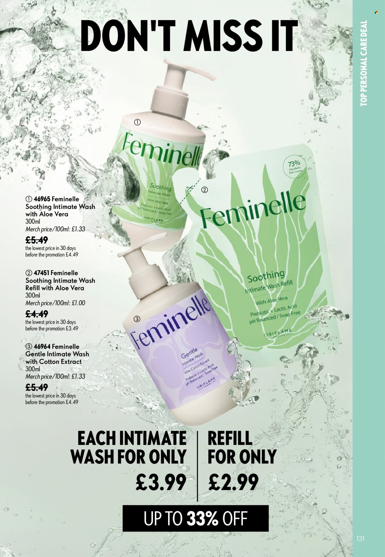 Oriflame offer  - 8.7.2026 - 28.7.2026. Page 131. Page 131