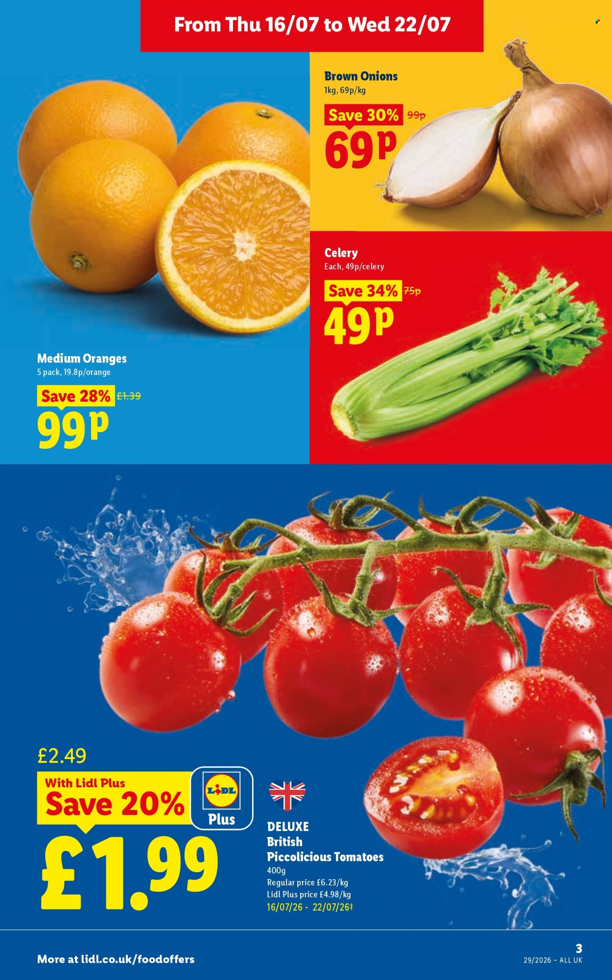 Lidl offer  - 16.7.2026 - 22.7.2026. Page 3. Page 3
