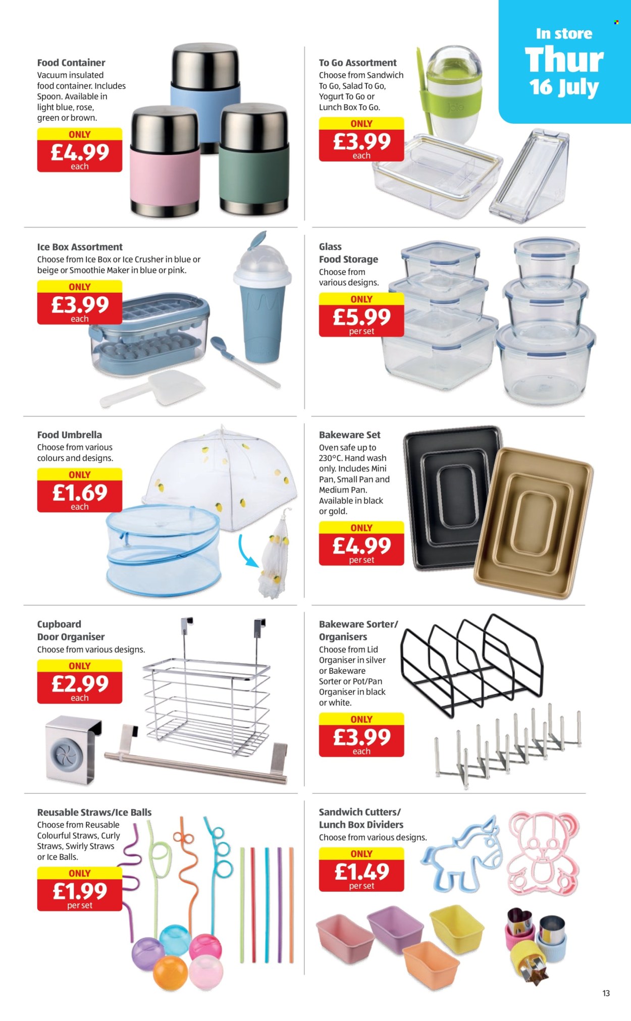 Aldi offer  - 16.7.2026 - 22.7.2026. Page 13. Page 13