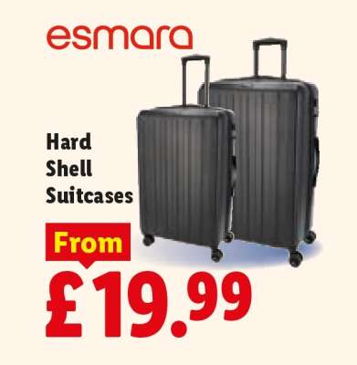Esmara Hard Shell Suitcases