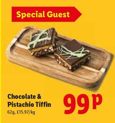 Chocolate & Pistachio Tiffin