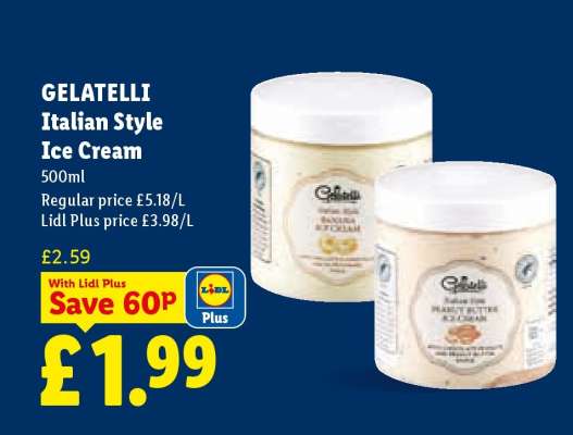 Gelatelli Italian Style Ice Cream