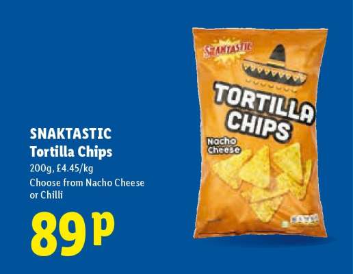SNAKTASTIC Tortilla Chips