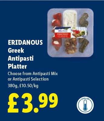 Eridanous Greek Antipasti Platter