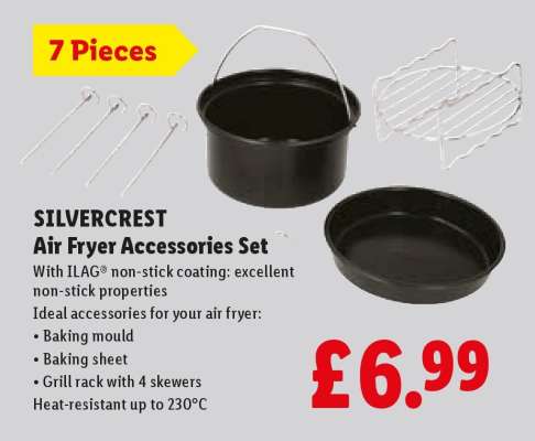 SILVERCREST Air Fryer Accessories Set