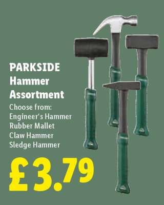 Parkside Hammer Assortment