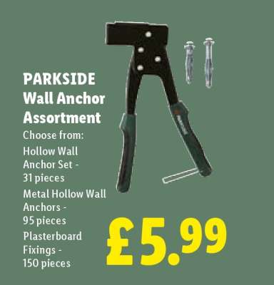 PARKSIDE Wall Anchor Assortment