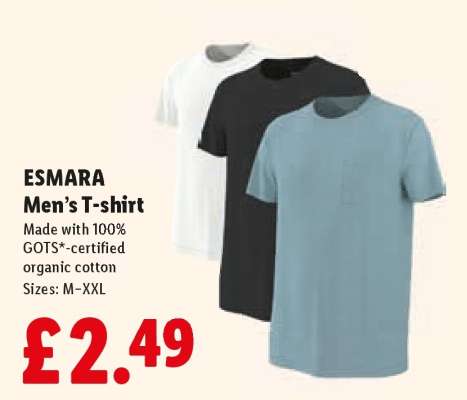 ESMARA Men's T-shirt