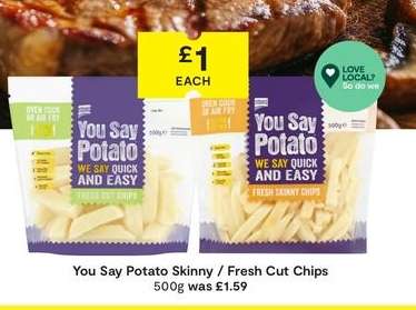 You Say Potato Skinny / Fresh Cut Chips