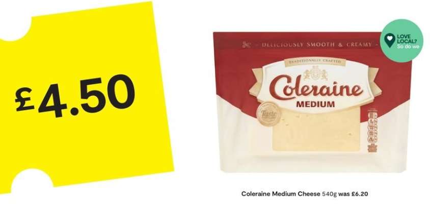 Coleraine Medium Cheese
