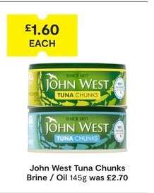 John West Tuna Chunks