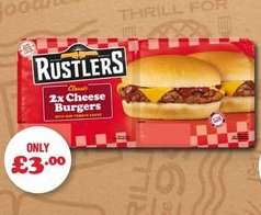 Rustlers 2x Cheese Burgers