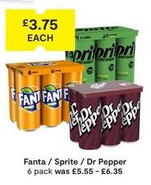 Fanta / Sprite / Dr Pepper